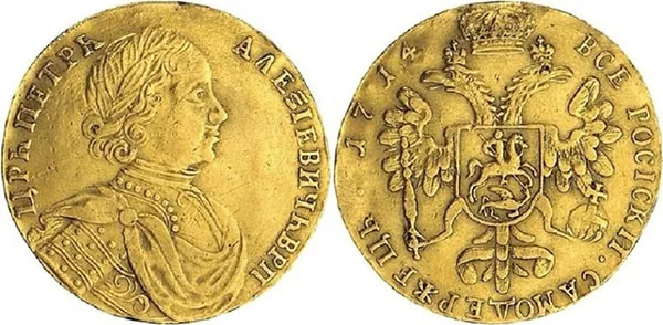 2 червонца, 1714, фото 1