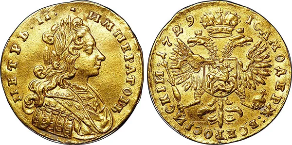 1 червонец, 1729, фото 1