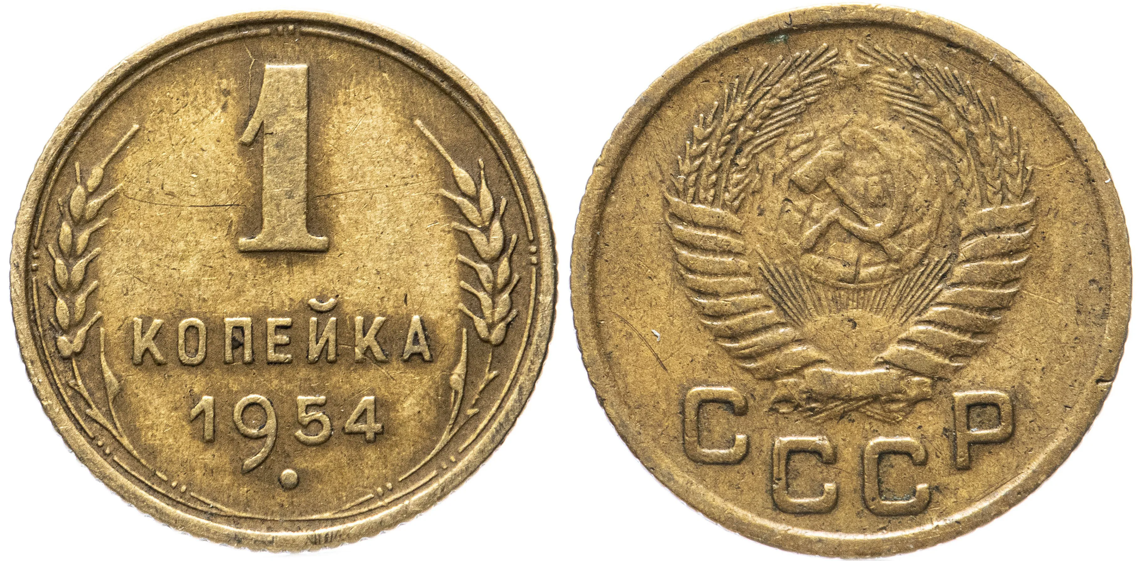 1 копейка, 1954, фото 1