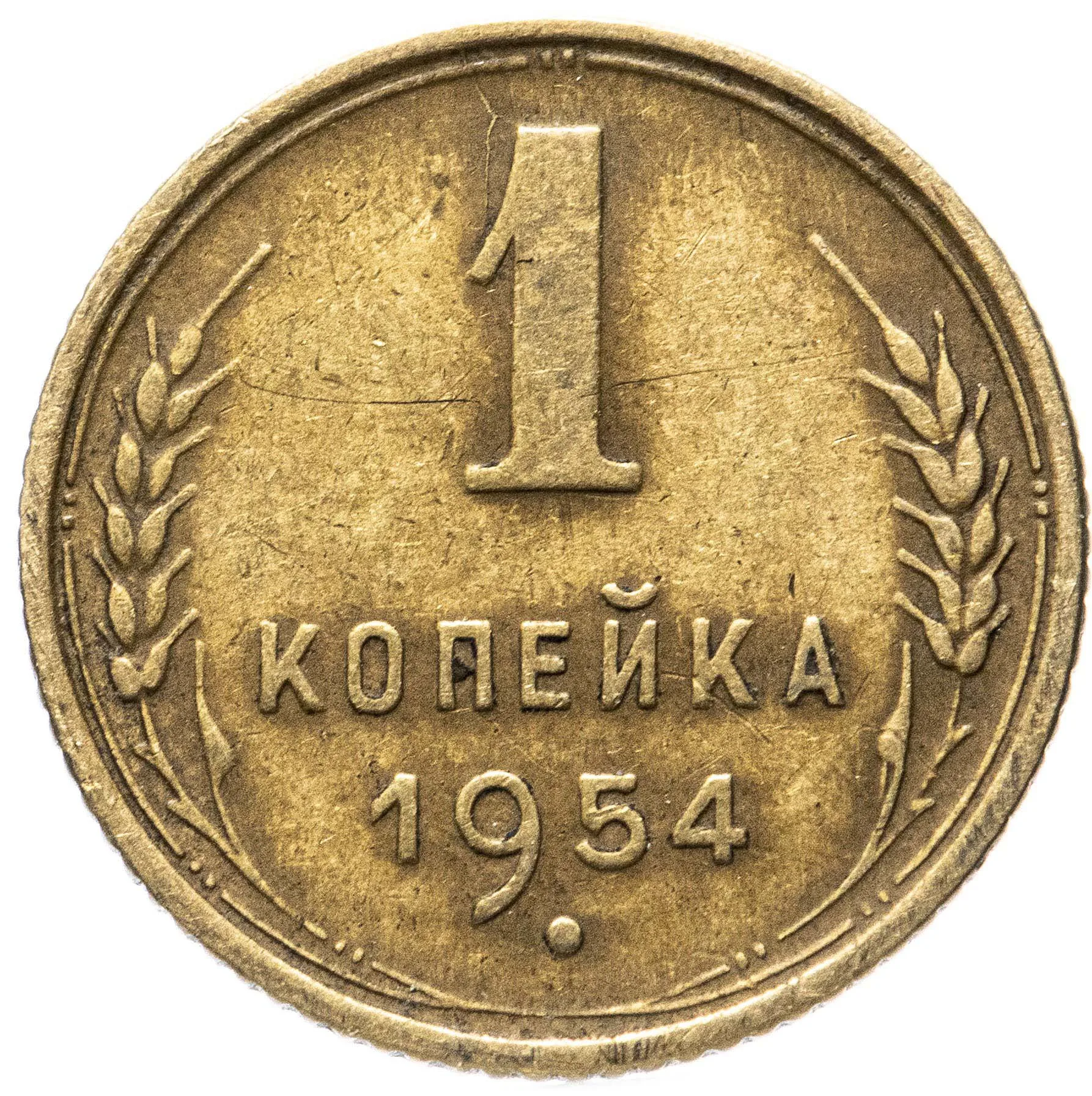 1 копейка, 1954, фото 2