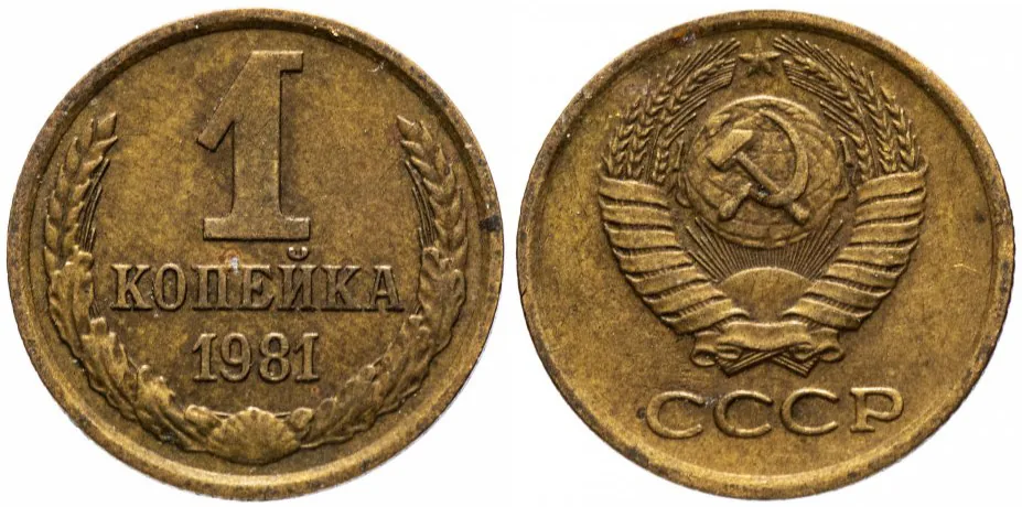 1 копейка, 1981, фото 1